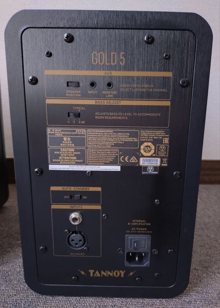 【スタイラス建築設計】TANNOY GOLD5 ペア