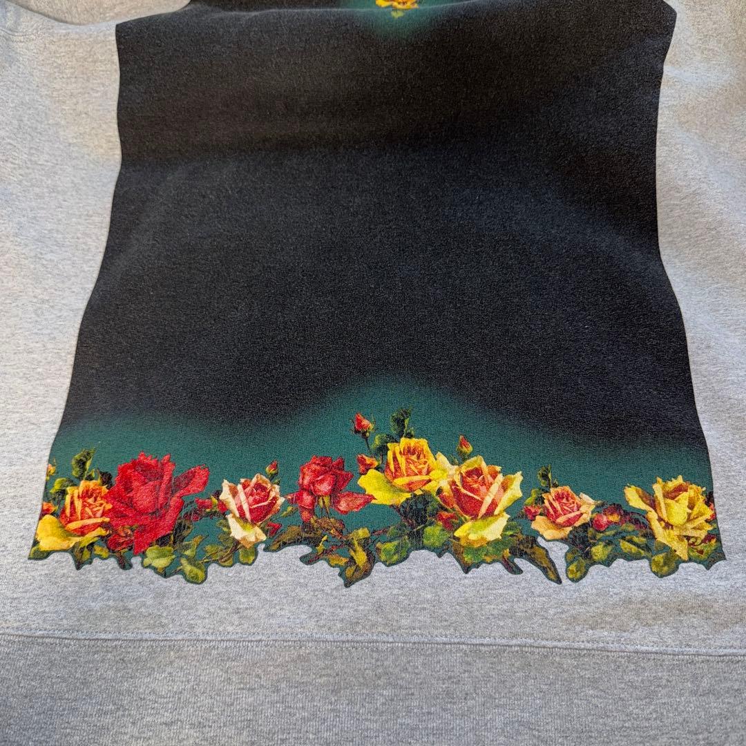 Supreme × JeanPaulGaultier パーカー グレー 花柄 L