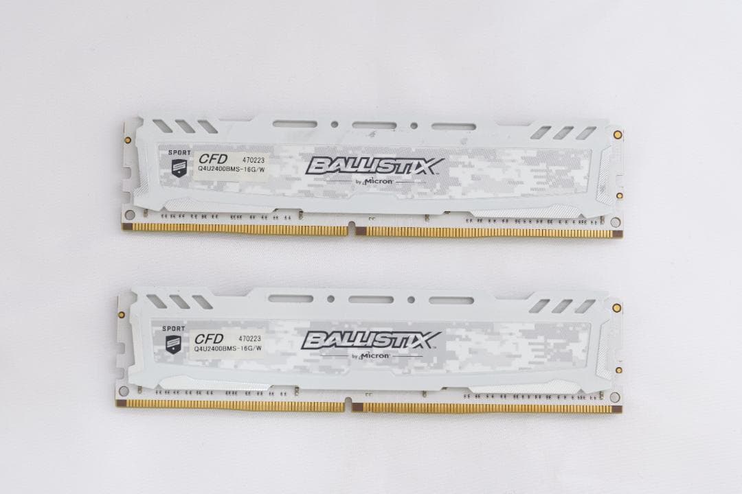 即発送 CRUCIAL BALLISTIX DDR4 32GB 16GB×2枚①