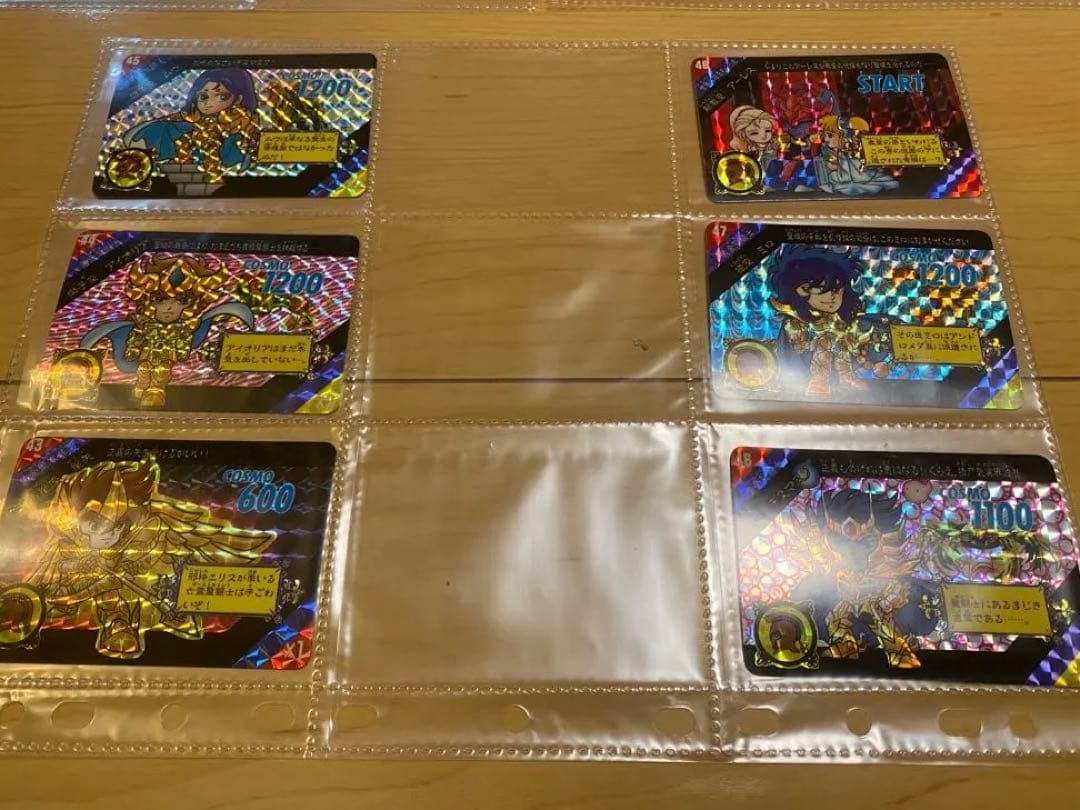 セイントパラダイスACT.2カード42枚セット聖闘士星矢カードダスBANDAI