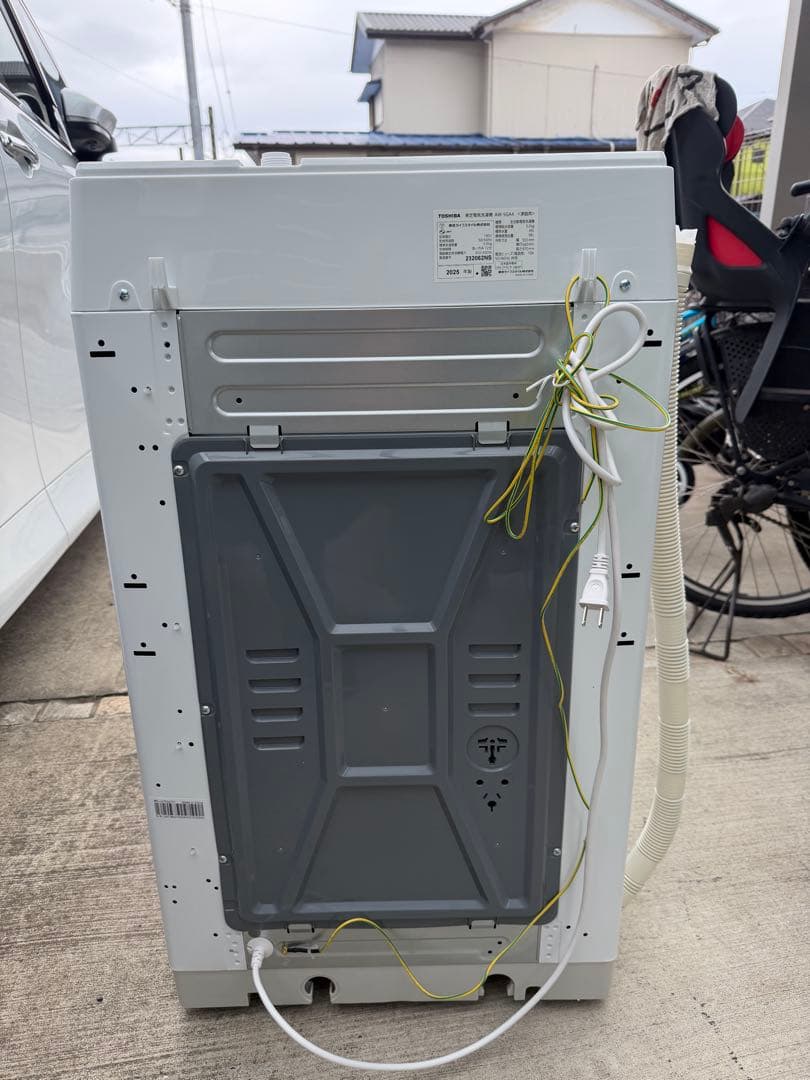 【極美品】2025年製 TOSHIBA 全自動洗濯機 5kg AW-5GA4