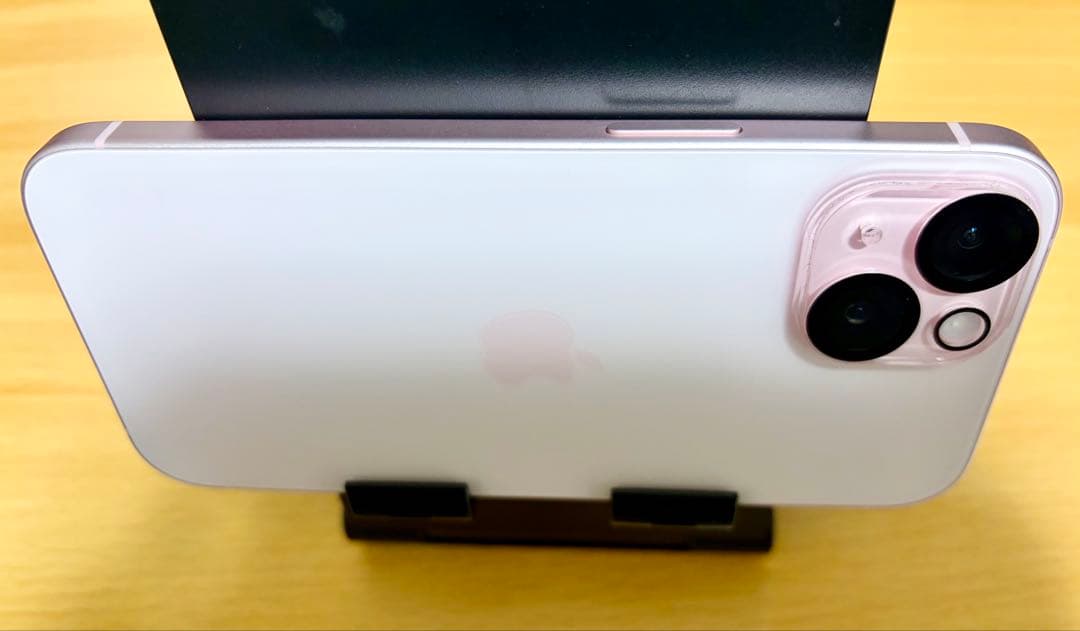 【フィルム&ケース付き】iPhone15 128GB ピンク SIMフリー