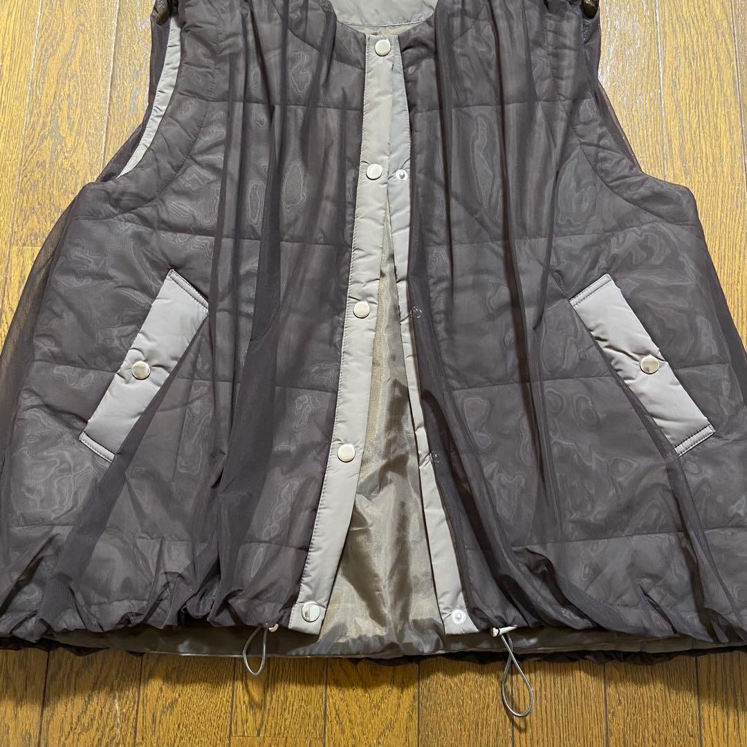 【Eito stan】チュール中綿ベスト quaranciel パンツ