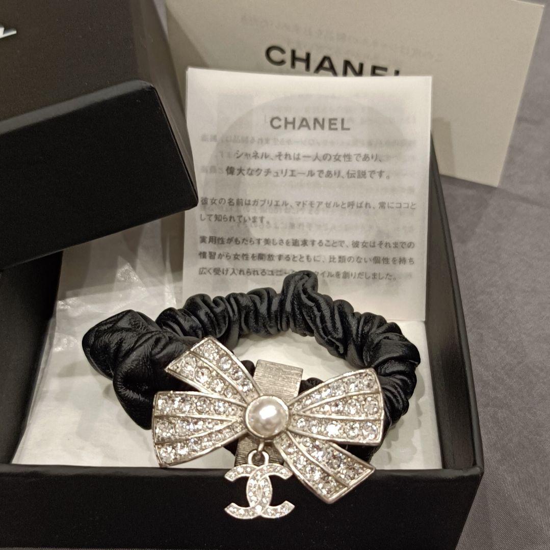 CHANEL シュシュ✨ヘアゴム✨ブレスレットに！