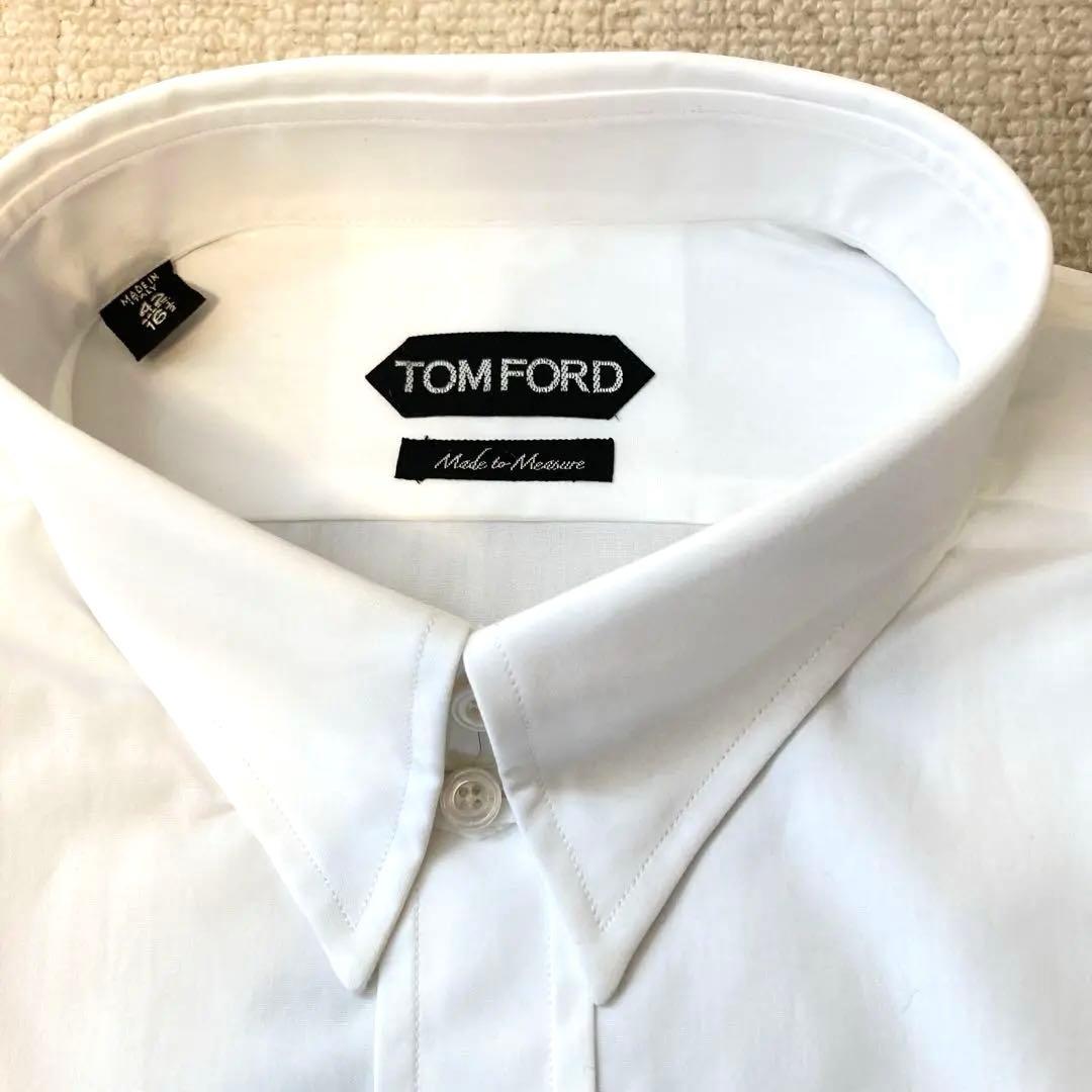新品❣️TOM FORD 長袖ワイシャツ 白　42　XL