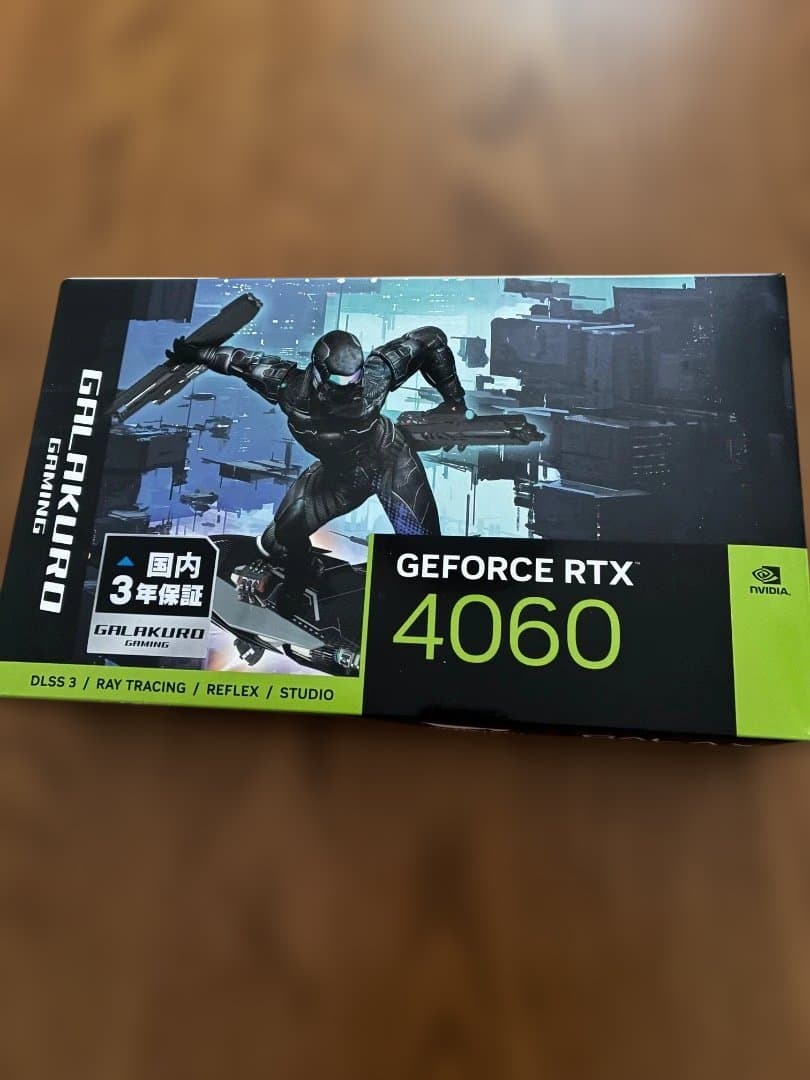 グラフィックボード・グラボ・ビデオカード GEFORCE RTX 4060 8GB GDDR6