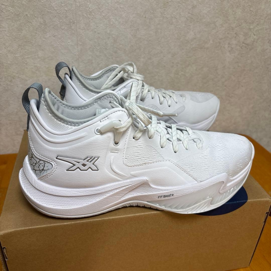 シューズ(男性用) NOVA SURGE LOW2 asics 26.5 US8.5 white