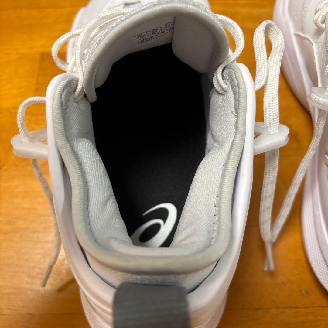 シューズ(男性用) NOVA SURGE LOW2 asics 26.5 US8.5 white