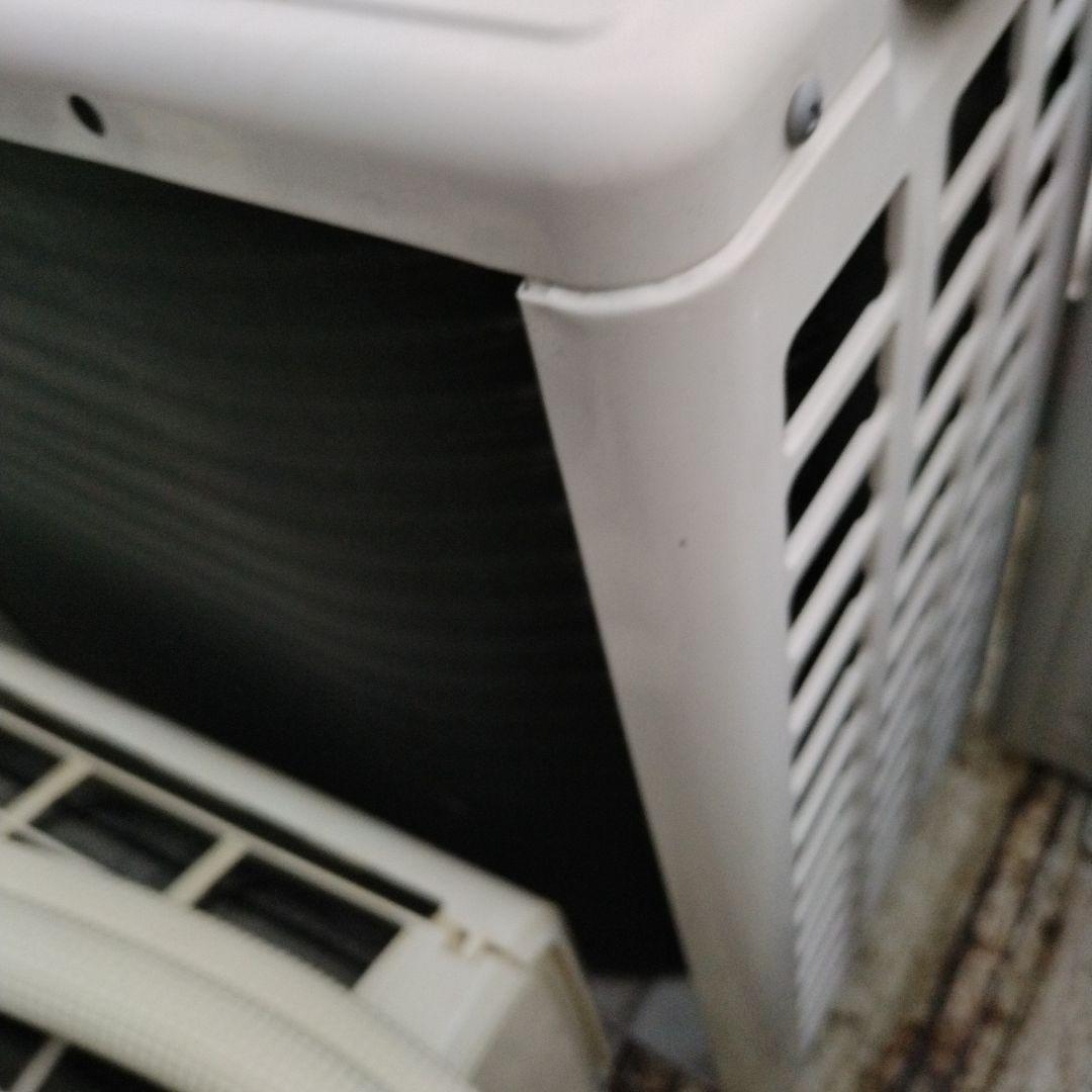 送料無料　パナソニック６畳エアコン ２０１５年　配管セット　リモコン　裏板　実働