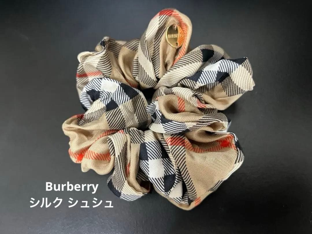 a*a様 Burberry シルク シュシュ