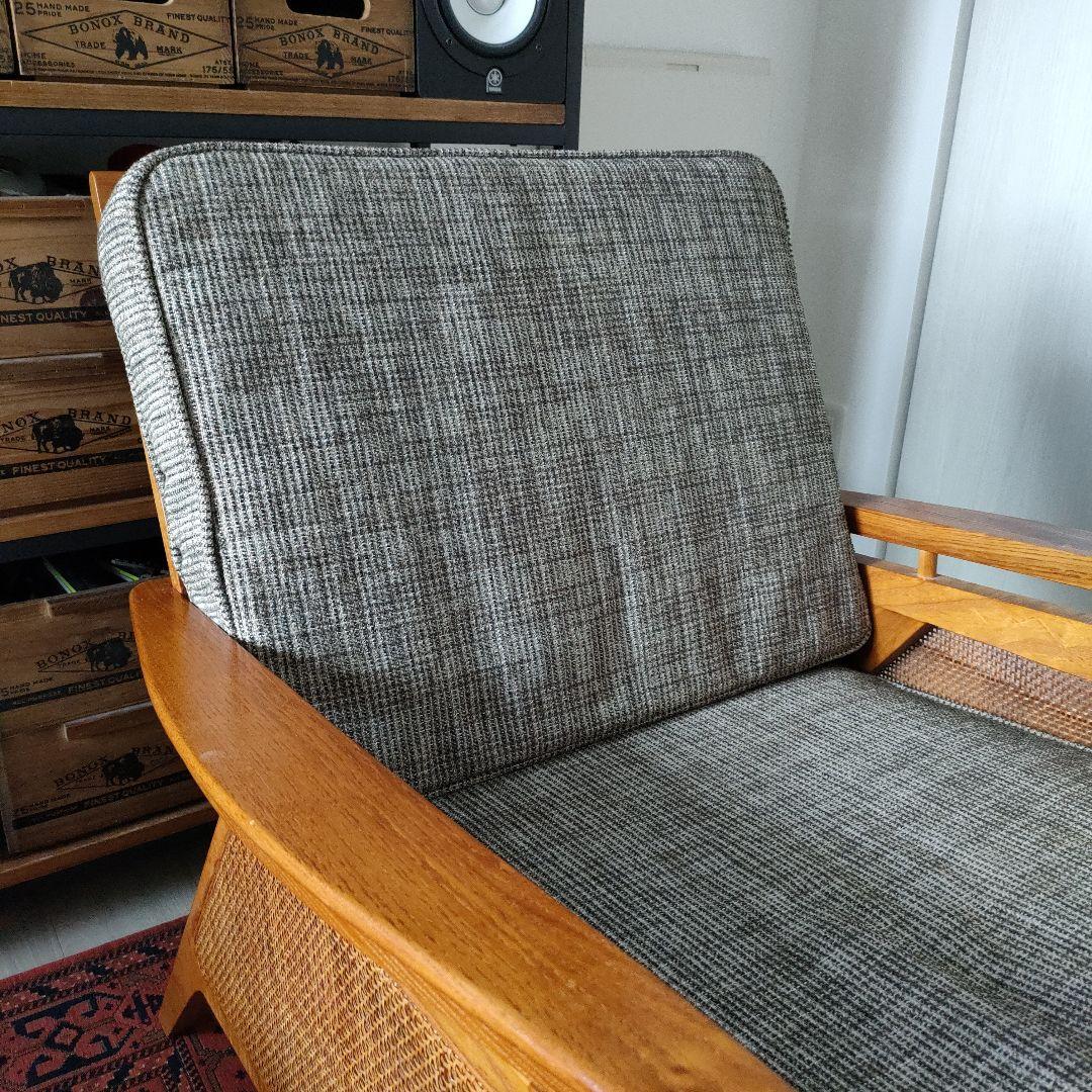 ACME Furniture ウィッカー ラウンジチェア