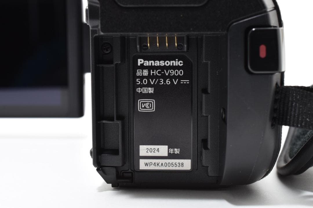 【新品級極上美品】Panasonic HC-V900ビデオカメラ#6904