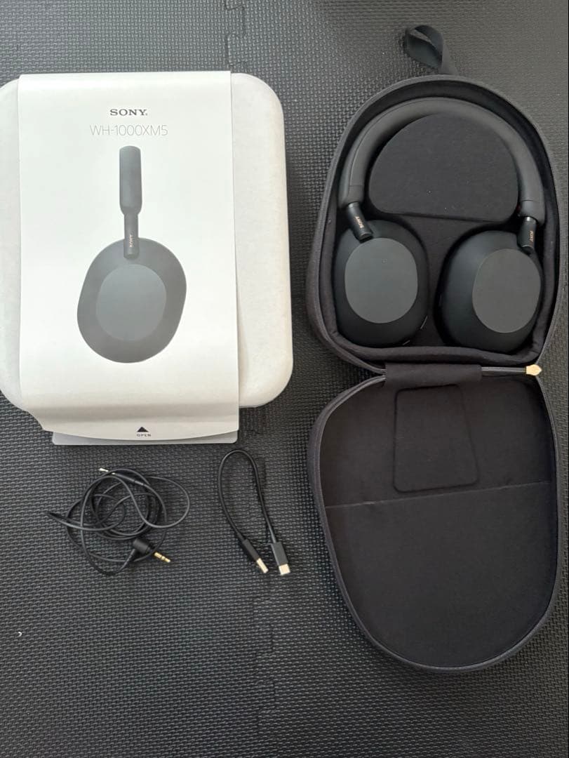 SONYワイヤレスヘッドホン WH1000XM5 (B)