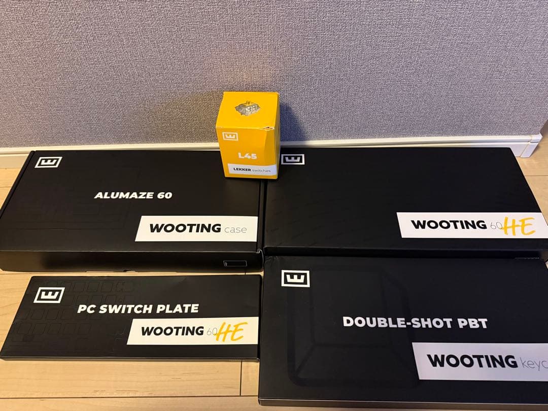 wooting 60he その他セット