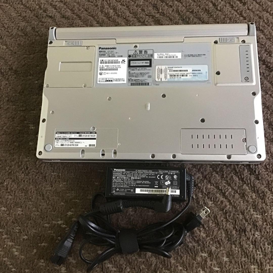 ★超速　Let’s Note Win11Pro Core i5 / 高速SSD