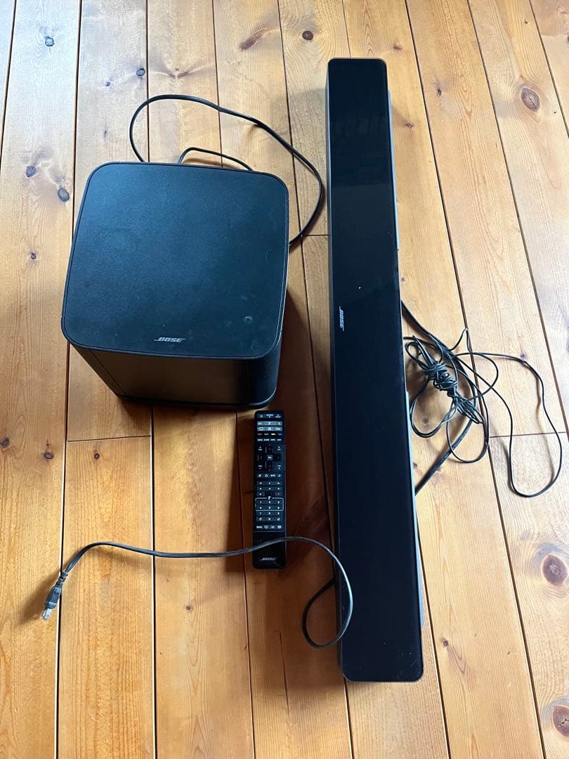 Bose サウンドバーとサブウーファーセット