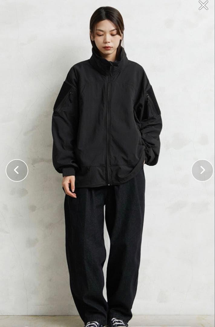 【美品】WAIPER LEVEL5ソフトシェルナイロンジャケット 完売品 古着