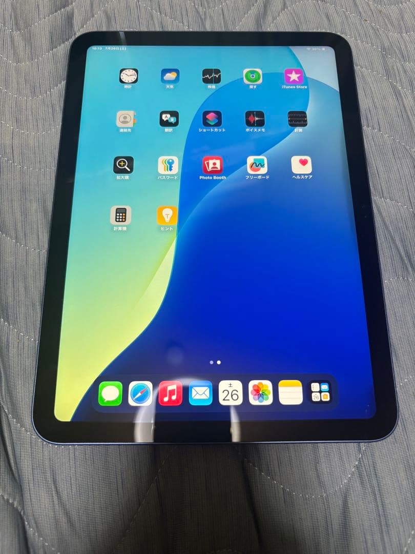 10.9インチiPad WiFiモデル 64GB ブルーA2696 第10世代
