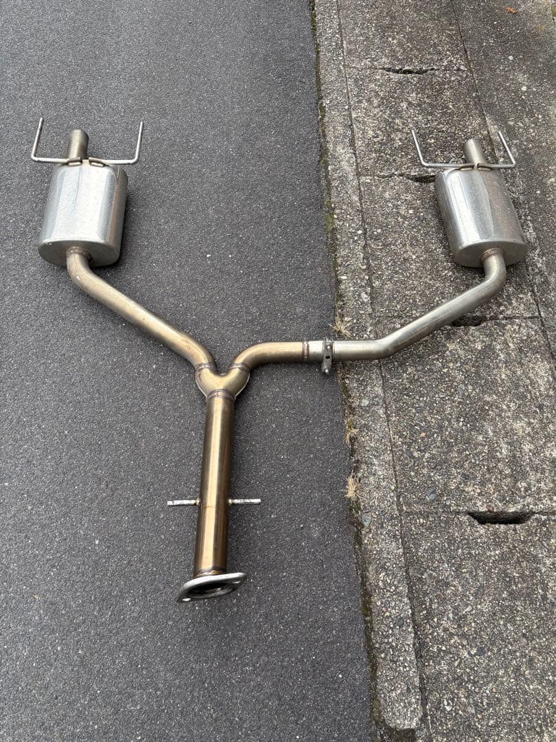 200系　クラウン　スリーキャッツ　オールステンマフラー　車検対応！！