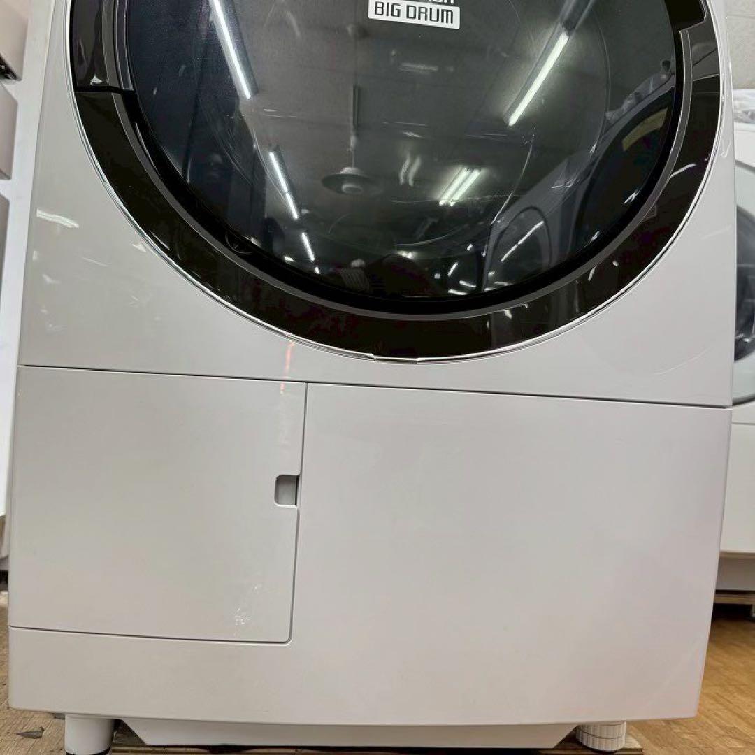 美品　【分解清掃済み】　日立　ドラム式洗濯乾燥機　BD-SX110EL 左開き
