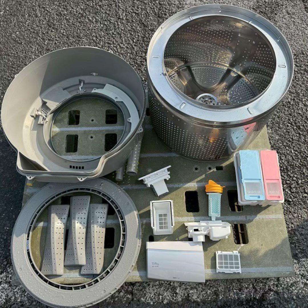 美品　【分解清掃済み】　日立　ドラム式洗濯乾燥機　BD-SX110EL 左開き