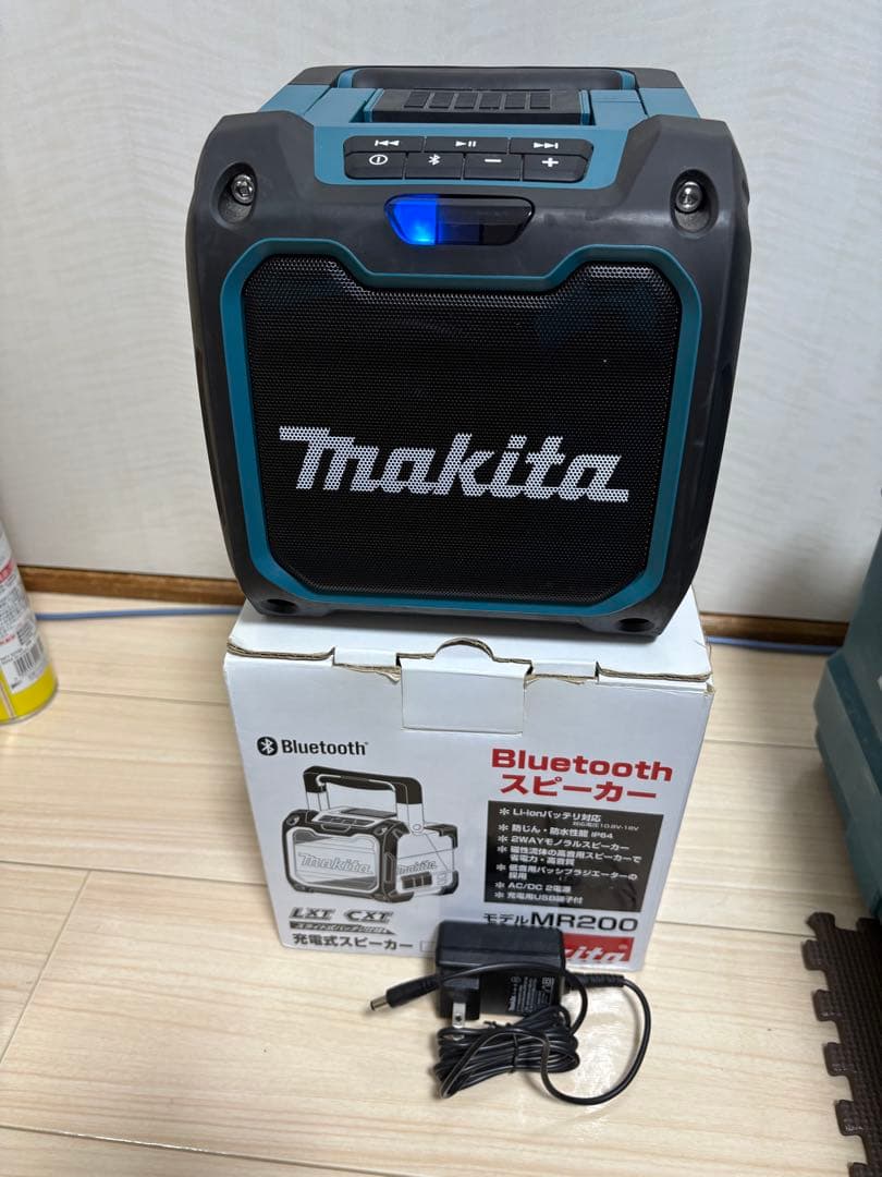 マキタ　MR200 Bluetooth スピーカー　青