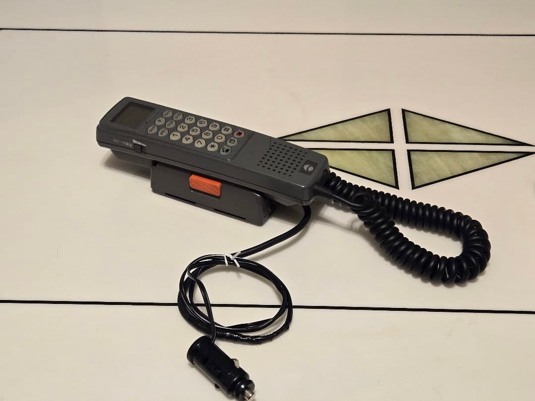 IDO 自動車電話ハンドセット MT10 検:ショルダーホンショルダーフォン