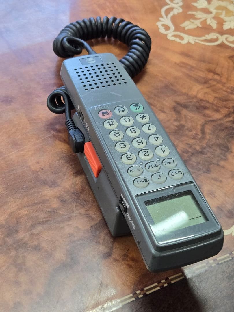 IDO 自動車電話ハンドセット MT10 検:ショルダーホンショルダーフォン