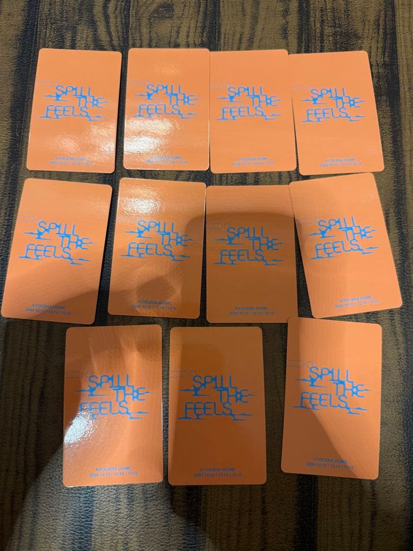 SPILL THE FEELS 大阪 限定 トレカ