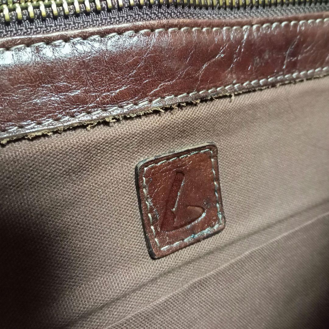 土屋鞄製造所 トーンオイルヌメ ショルダーバッグ ダークブラウンA4収納可 本革