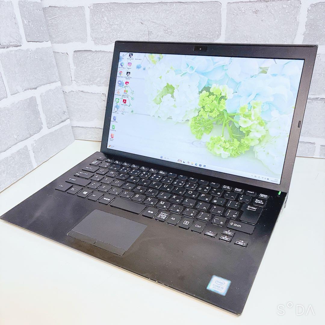 薄型 VAIO SSD 初期設定済 カメラ Windows11 ノートパソコン