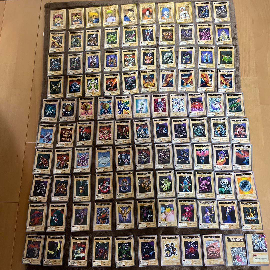 遊戯王 バンダイ　カードダス ファイル 114種 まとめ ＋ エラーカード付き