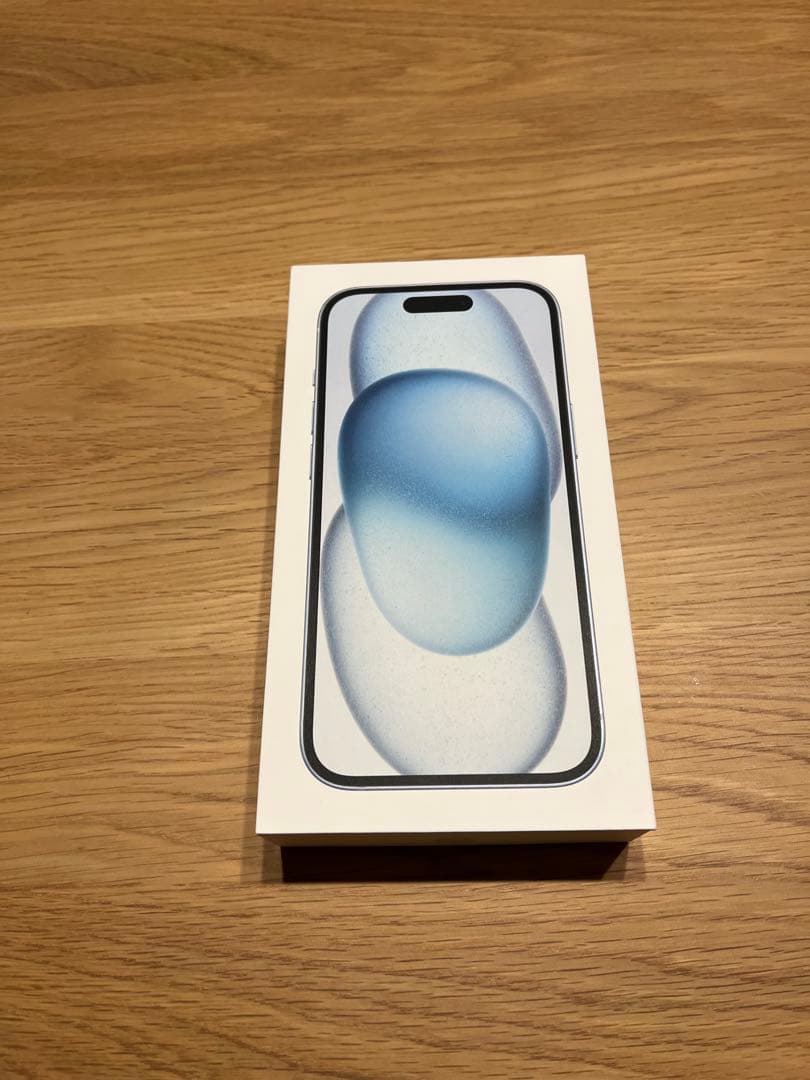 T新品未使用品 iPhone 15 本体 ブルー 128GB SIMフリー