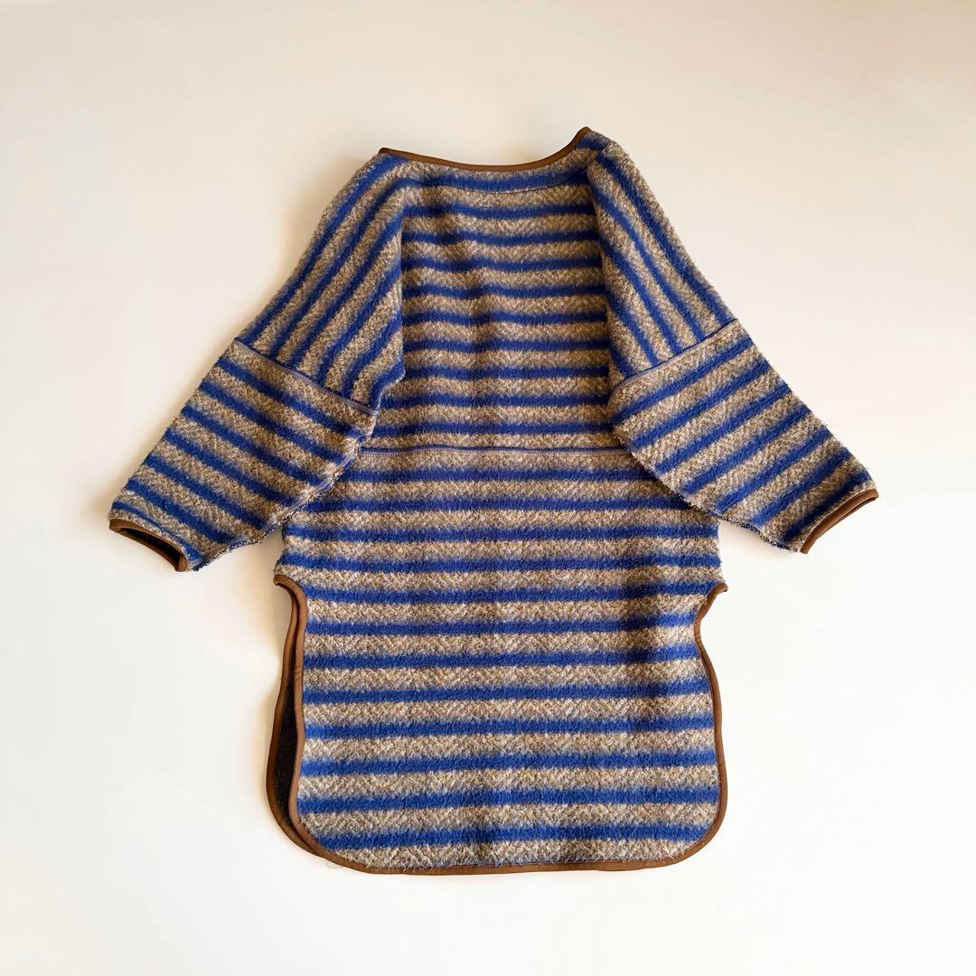 希少 【キャピタル】ボーダー ニット プルオーバー 配色 日本製 コットン