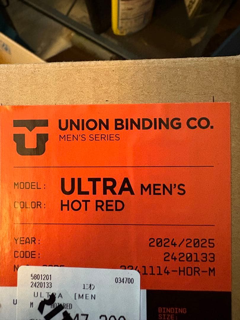 UNION BINDING CO. ULTRA ビンディング