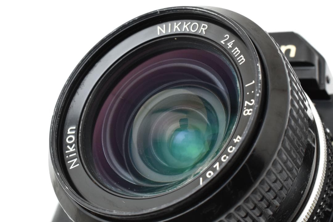 【美品】Nikon FM + NIKKOR 24mm F2.8 広角レンズセット