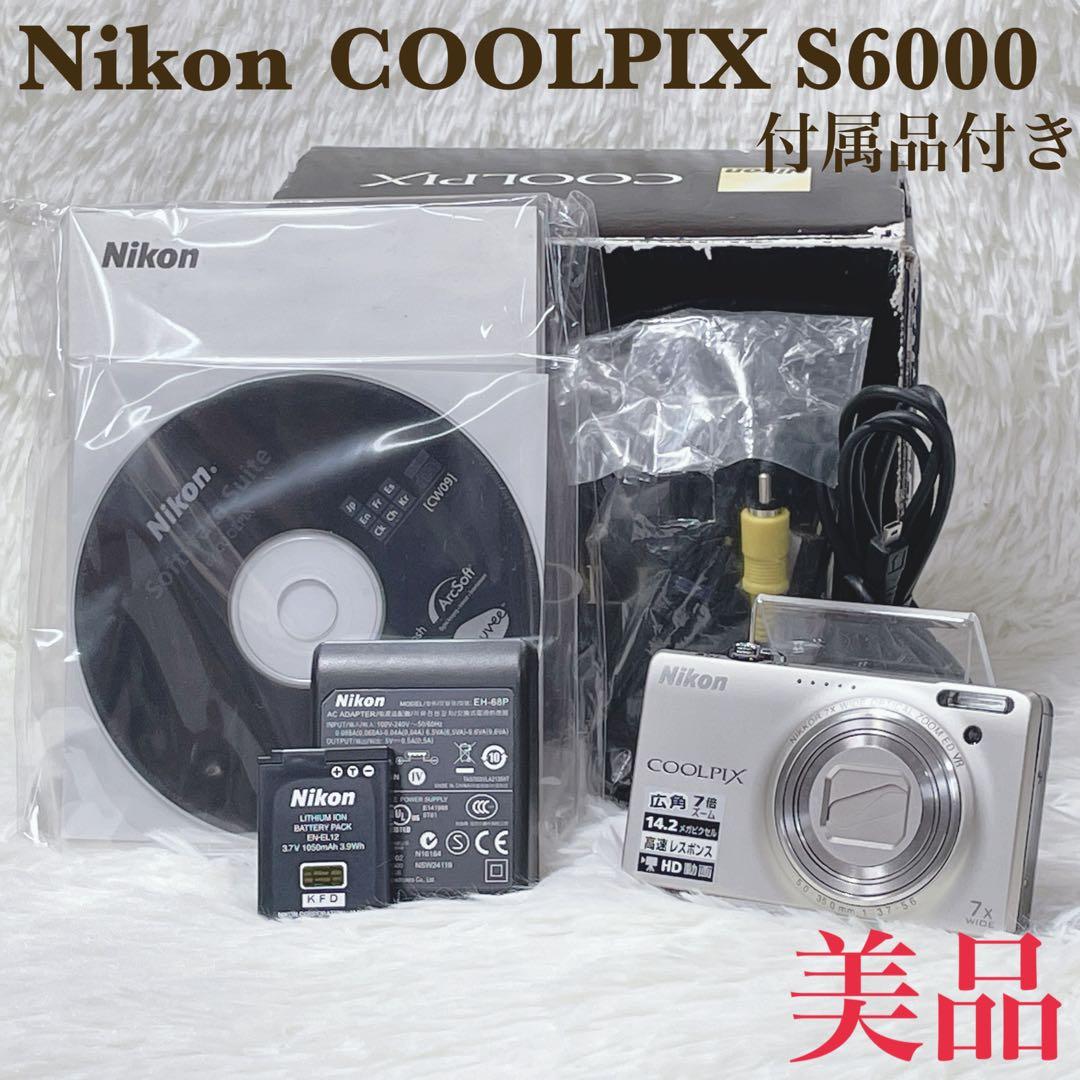 【✨美品✨】Nikon COOLPIX S6000【✨付属品付き✨】