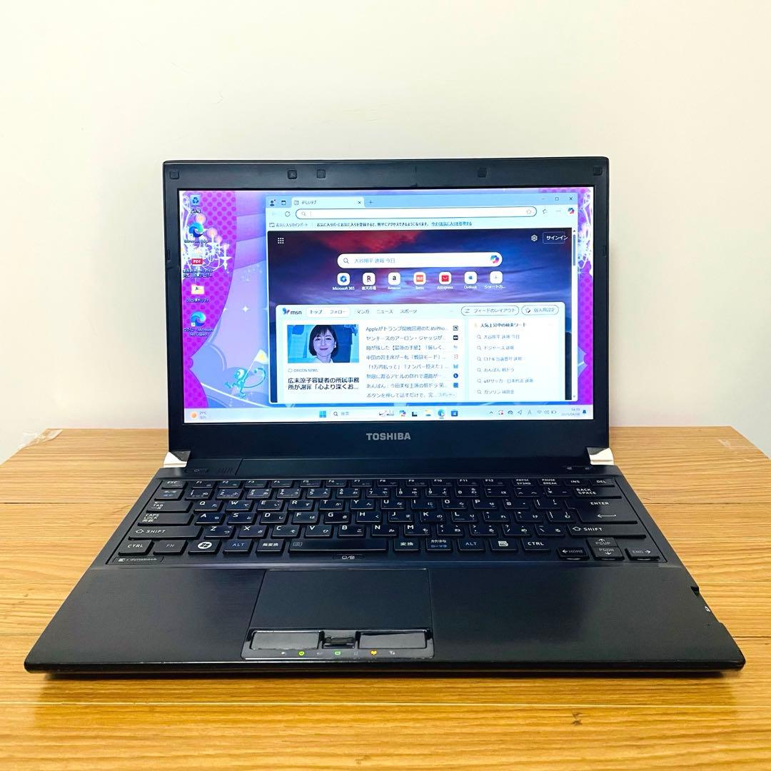 東芝ブラックi5 SSDノートパソコンWindows11オフィス