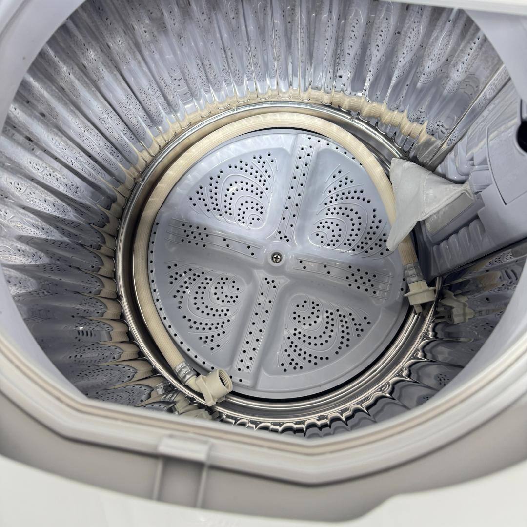 東京23区送料無料　美品シャープ縦型洗濯乾燥機5.5/3.5㎏　洗浄/除菌済み