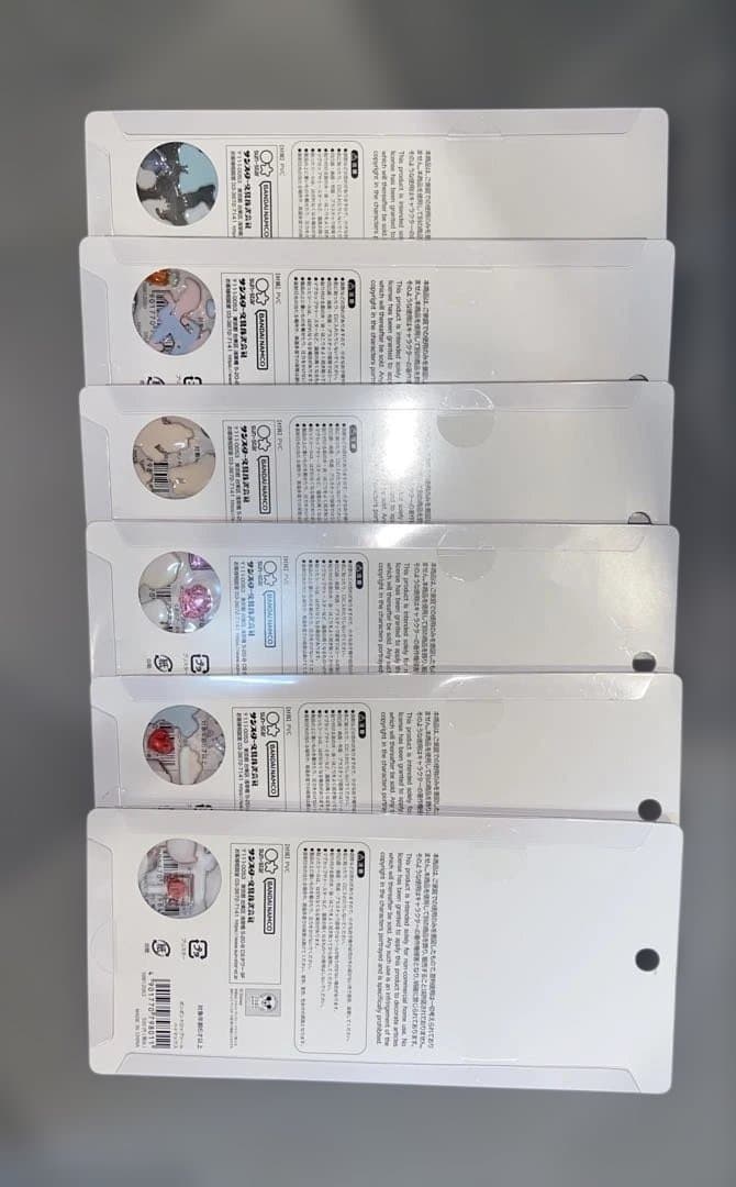 MIKI ボンボンドロップシールディズニー6種セット