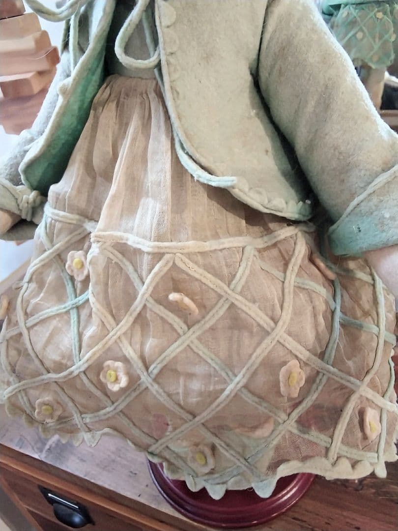 アンティーク レンチドール lenci doll　イタリア　トリノ製