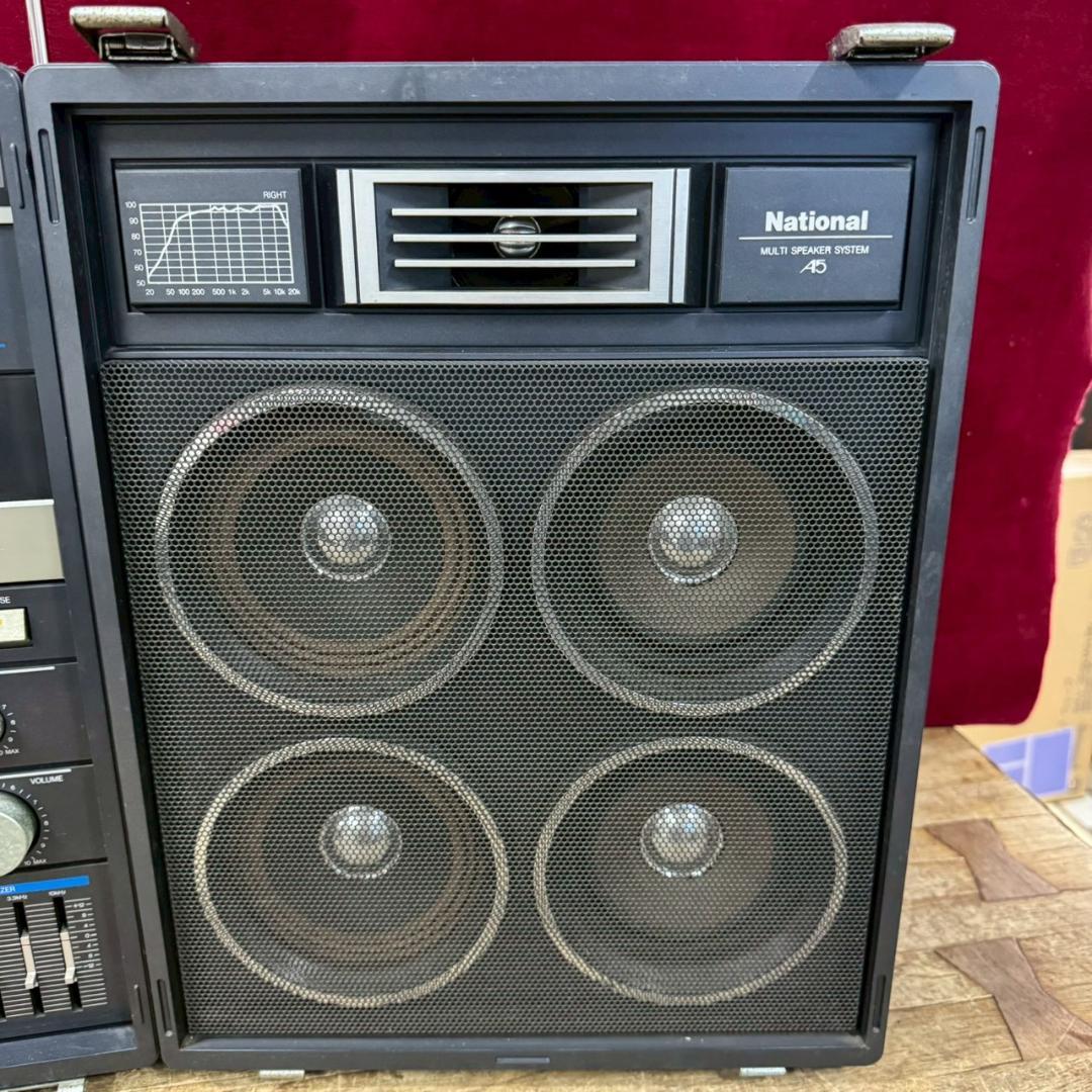 T◆　National　ナショナル　RX-A5PL　大型ステレオラジカセ
