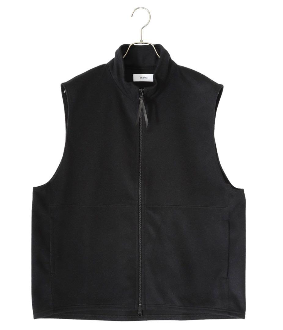 marka 23AW ウールシルク ベスト マーカ マーカウェア