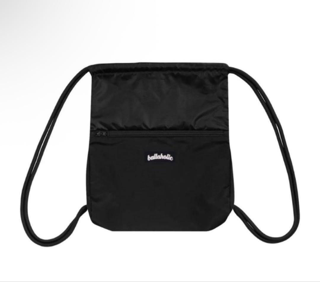 バスケ用バッグ Logo Zip Pocket Gymsack black