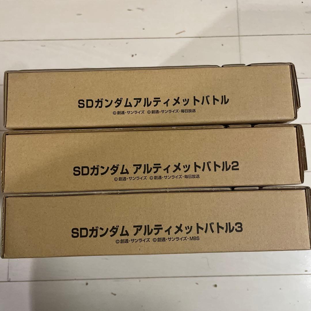 SDガンダムアルティメットバトル 3作品セット