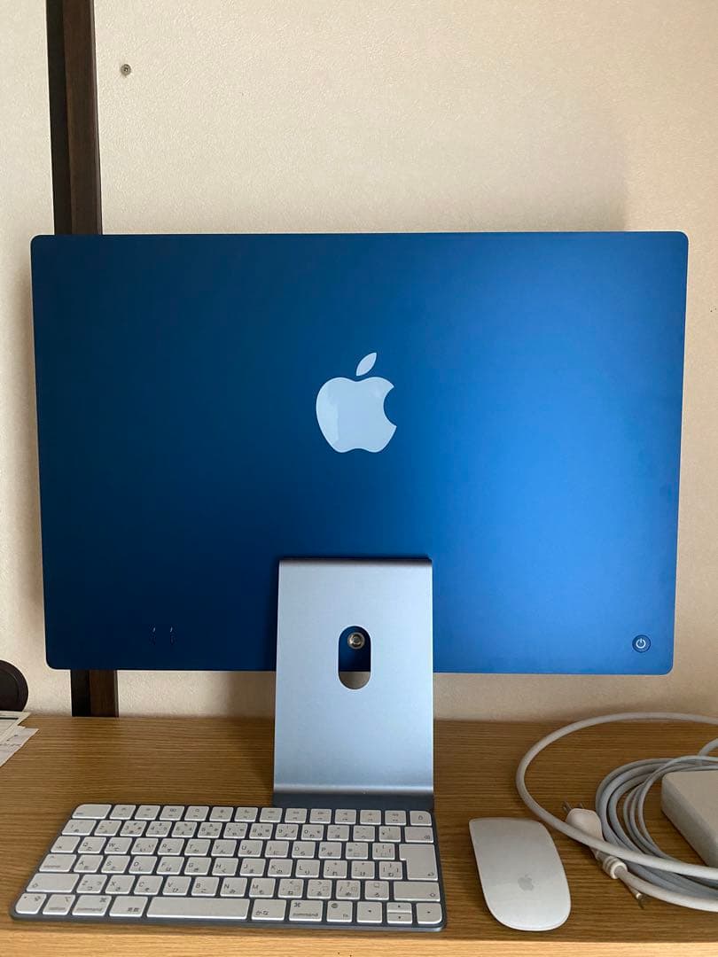 iMac ブルー　7コアGPU 256GB 24インチ 2021モデル