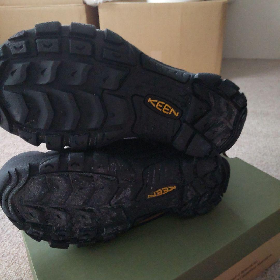 キーン　ブーツ　シューズ　黒　23.5　新品　訳あり