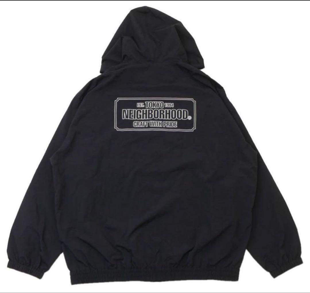 NEIGHBORHOOD ネイバーフッド　黒　XL ナイロン　パーカー