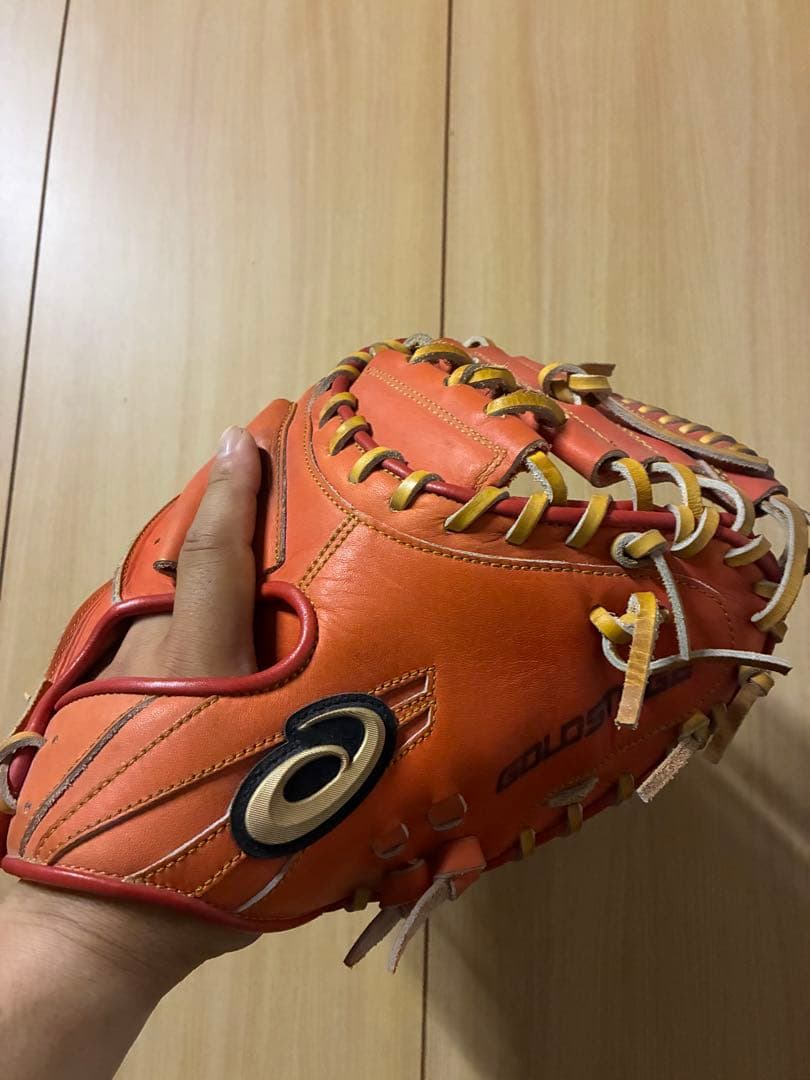 アシックス ゴールドステージ 軟式用 キャッチャーミット