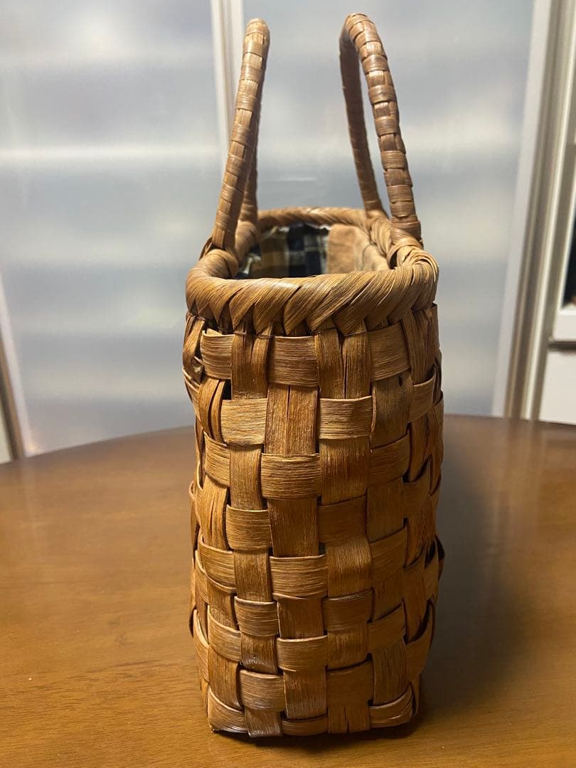 ナルトラブ 山葡萄 かごバッグ